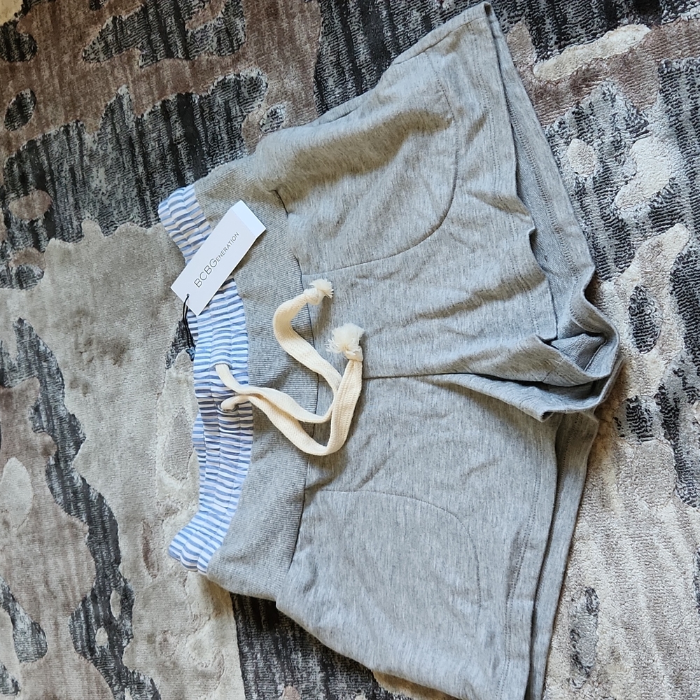 NWT BCBGeneration mixed media shorts